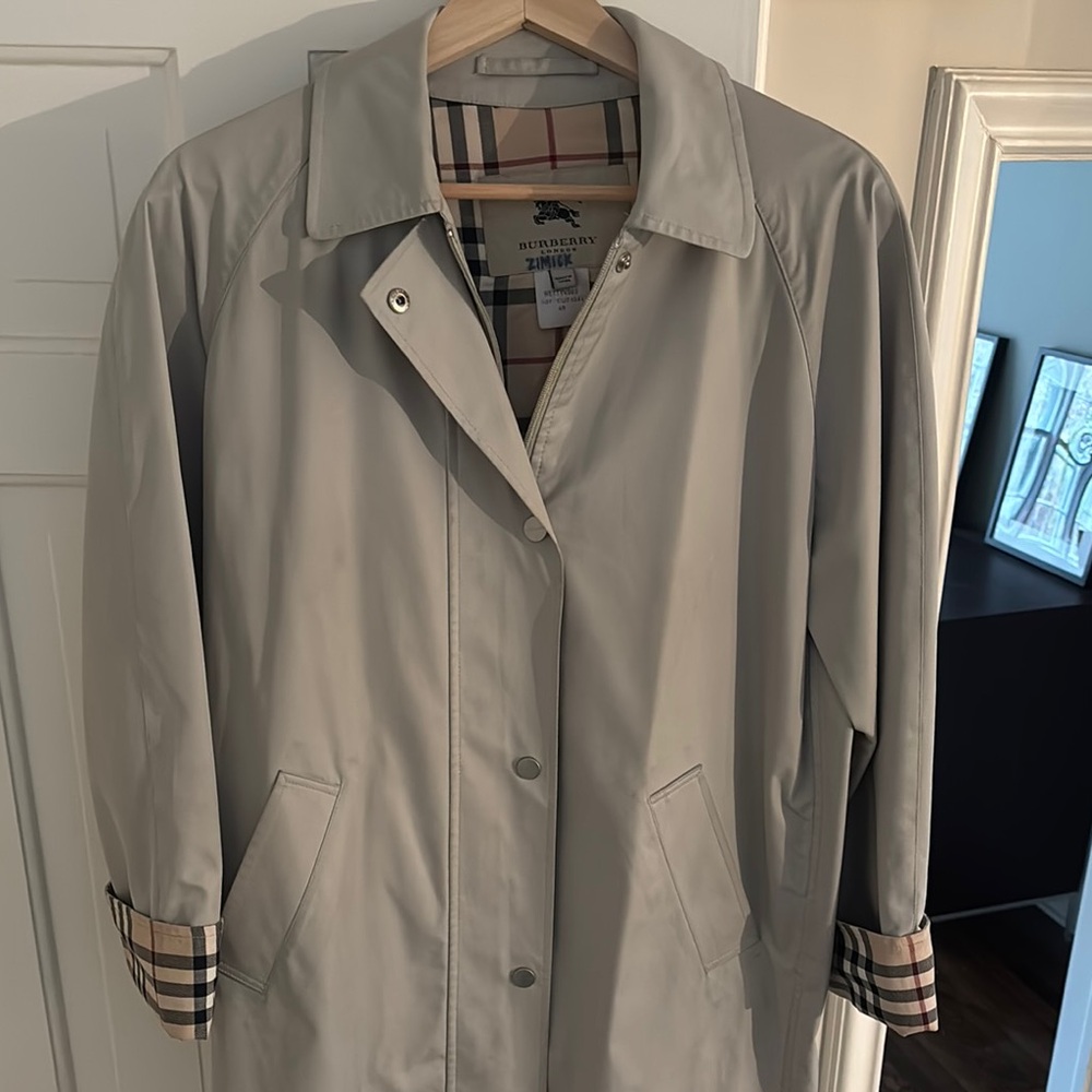 COPY - Burberry Women's Gray/Tan Jacket
